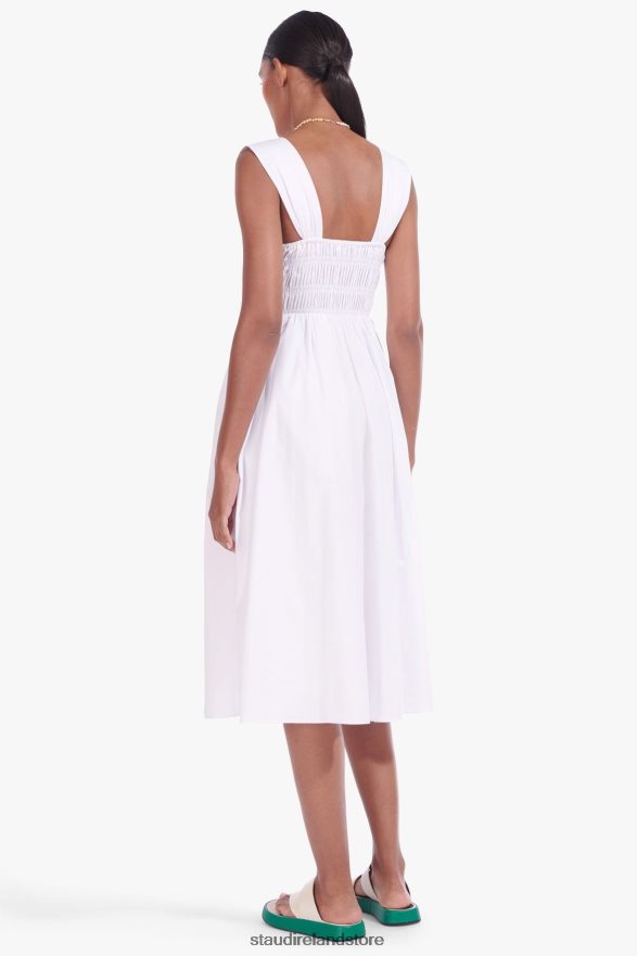 Women Clothing White STAUD IDA DRESS H8RLPJ308