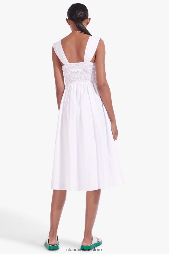 Women Clothing White STAUD IDA DRESS H8RLPJ308