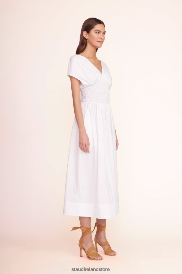 Women Clothing White STAUD JACKSON DRESS H8RLPJ182