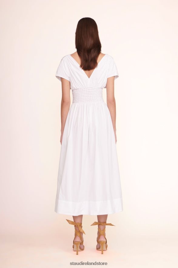 Women Clothing White STAUD JACKSON DRESS H8RLPJ182