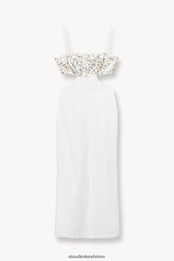 Women Clothing White STAUD JADA DRESS H8RLPJ37