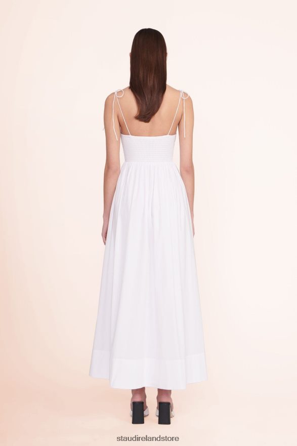 Women Clothing White STAUD LANDRY DRESS H8RLPJ200