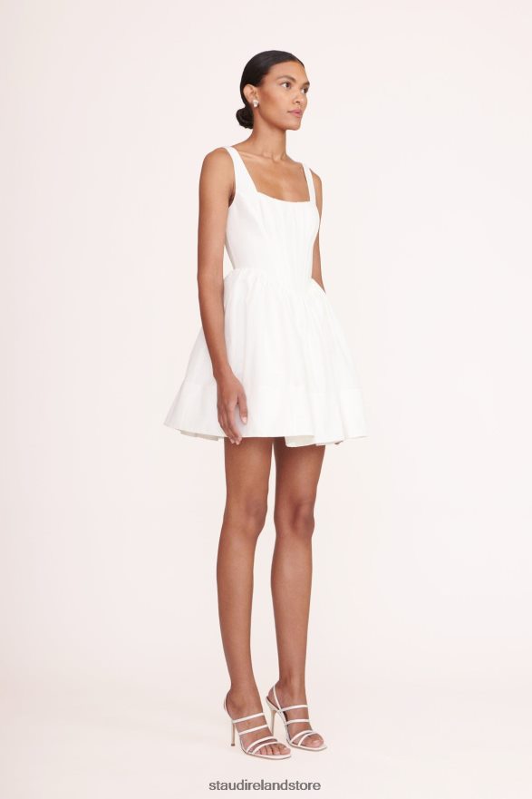 Women Clothing White STAUD LANDSCAPE DRESS H8RLPJ154