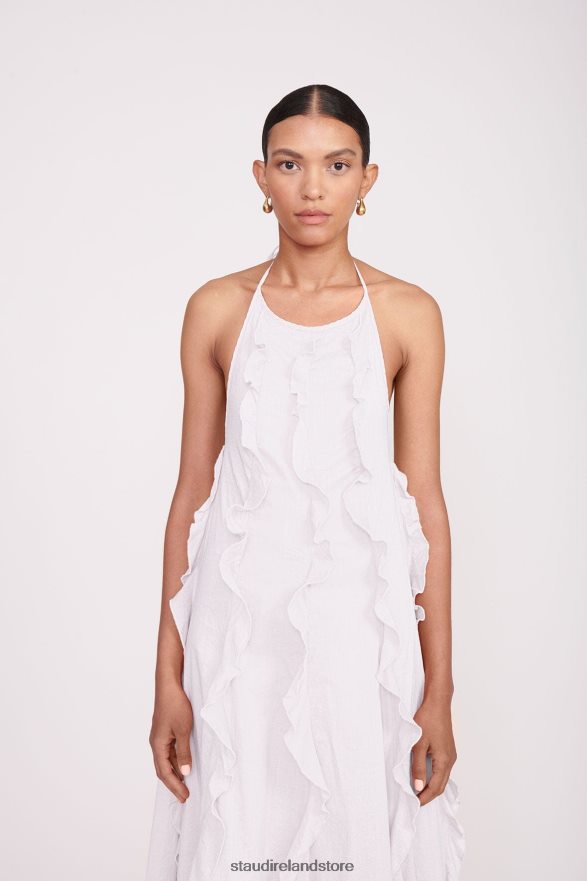 Women Clothing White STAUD MARIKE DRESS H8RLPJ40