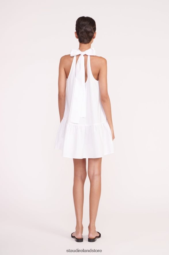 Women Clothing White STAUD MARLOWE DRESS H8RLPJ35