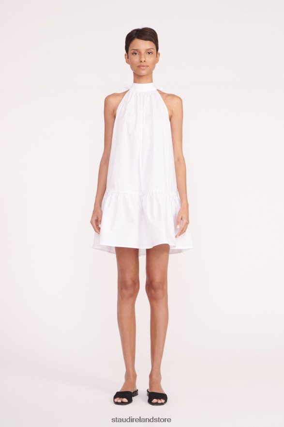 Women Clothing White STAUD MARLOWE DRESS H8RLPJ35