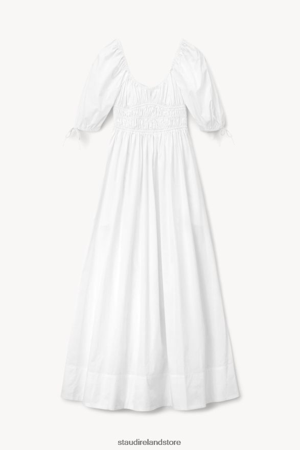 Women Clothing White STAUD MAXI FAYE DRESS H8RLPJ286