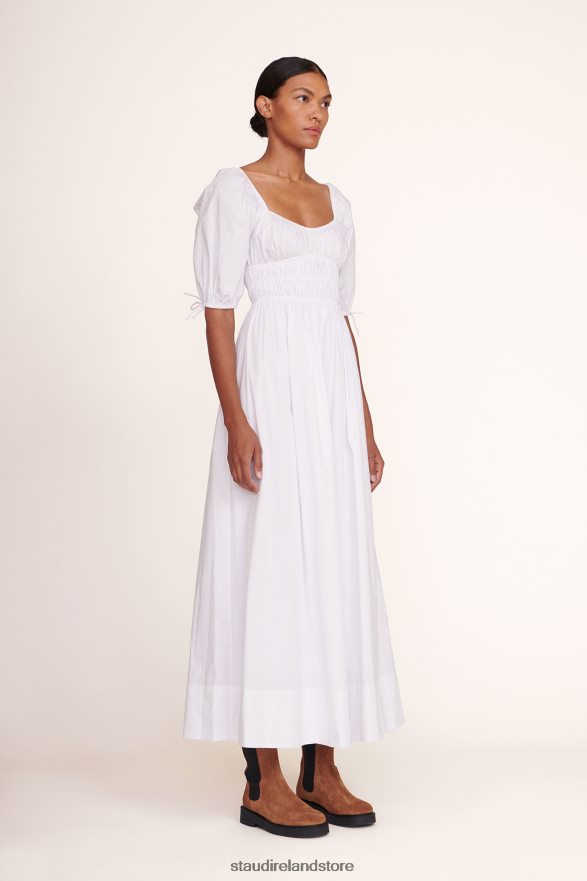 Women Clothing White STAUD MAXI FAYE DRESS H8RLPJ286