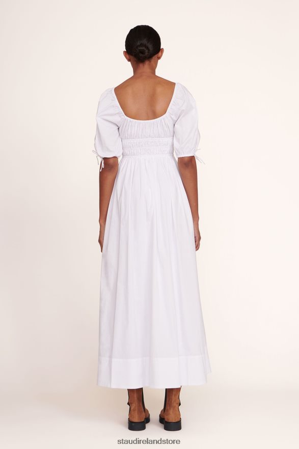 Women Clothing White STAUD MAXI FAYE DRESS H8RLPJ286
