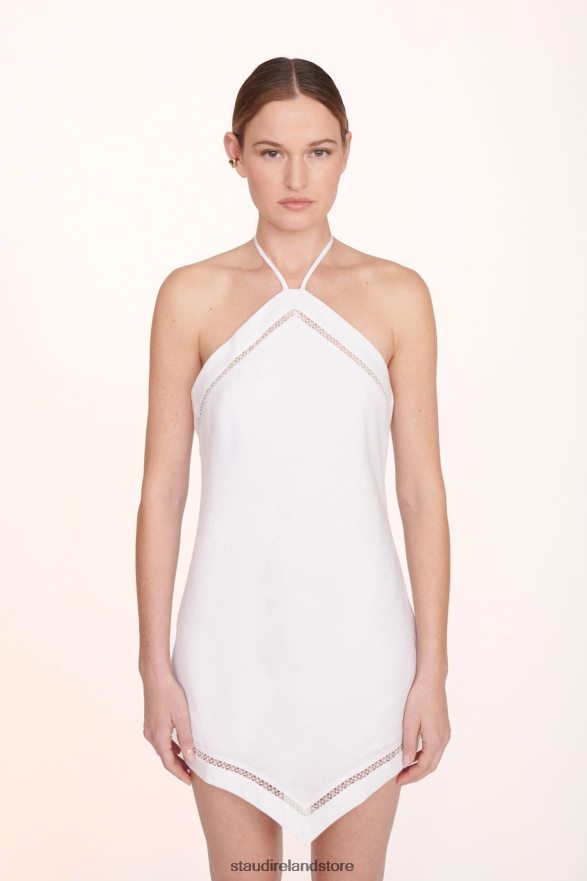 Women Clothing White STAUD MEGAN DRESS H8RLPJ203