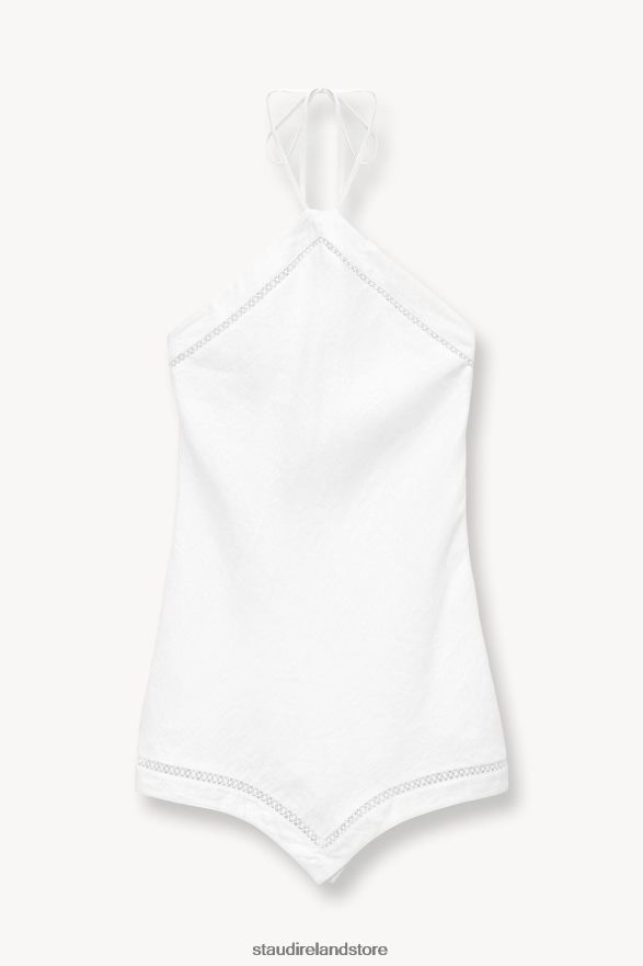 Women Clothing White STAUD MEGAN DRESS H8RLPJ203