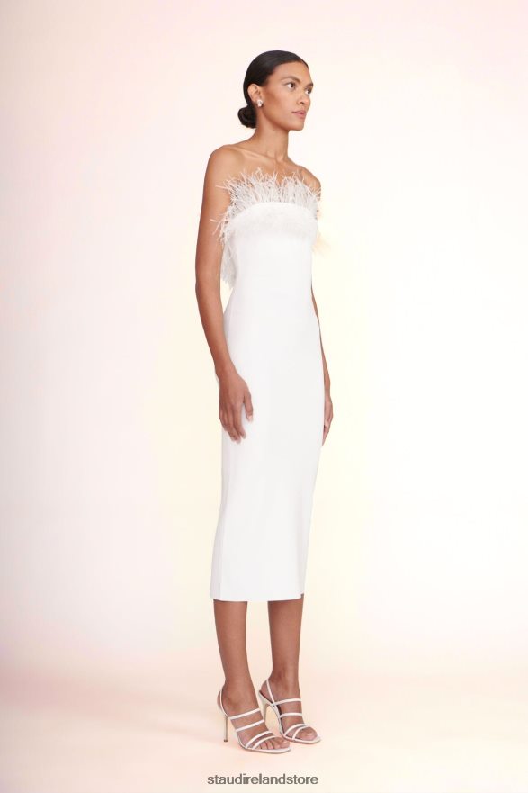 Women Clothing White STAUD NELLIE DRESS H8RLPJ592
