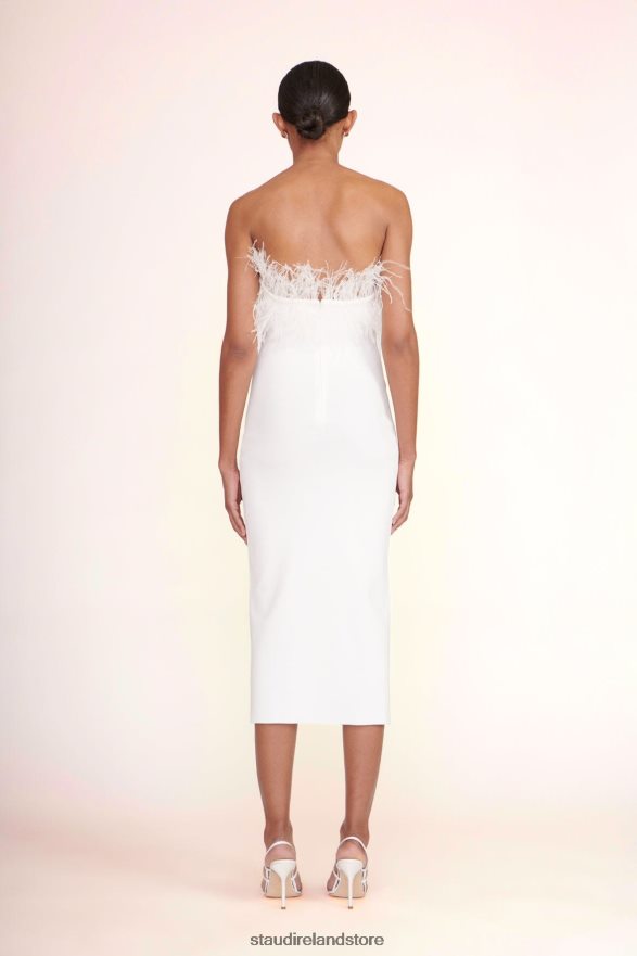 Women Clothing White STAUD NELLIE DRESS H8RLPJ592