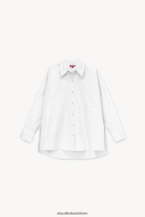 Women Clothing White STAUD PAYTON TOP H8RLPJ389