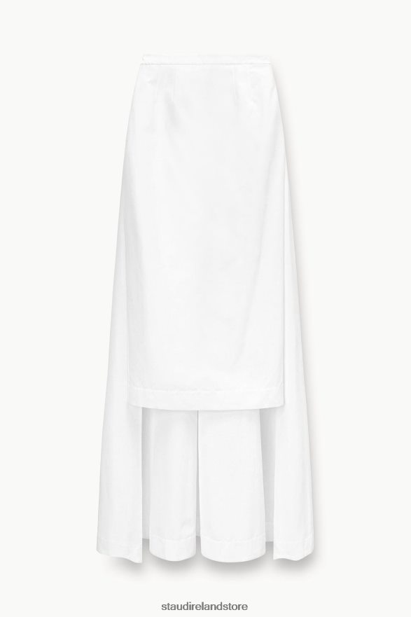Women Clothing White STAUD PRUNELLA SKIRT H8RLPJ483