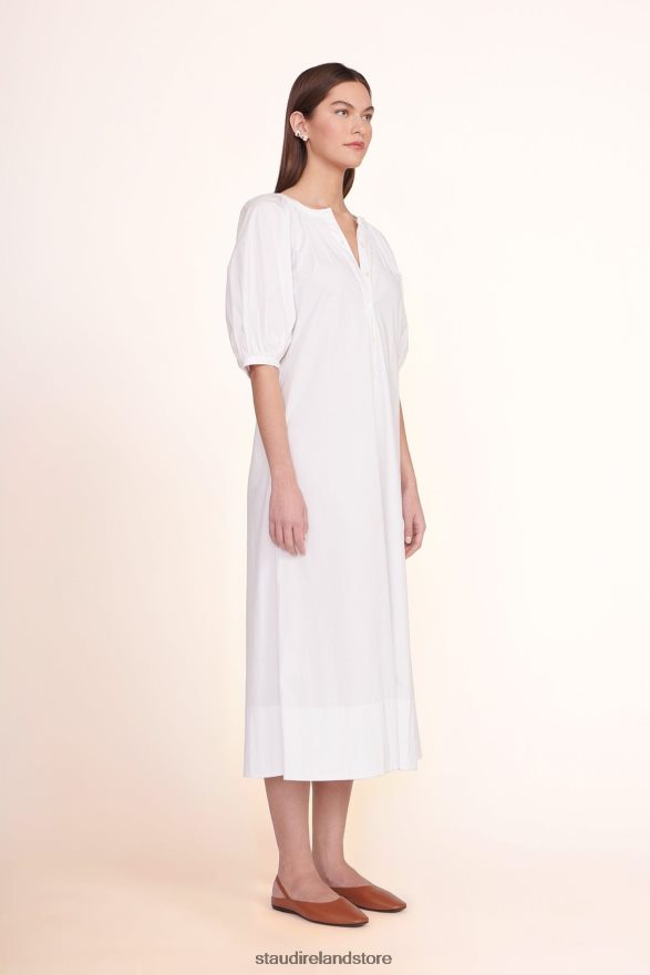 Women Clothing White STAUD VINCENT DRESS H8RLPJ267