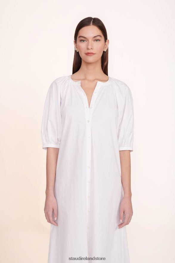Women Clothing White STAUD VINCENT DRESS H8RLPJ267