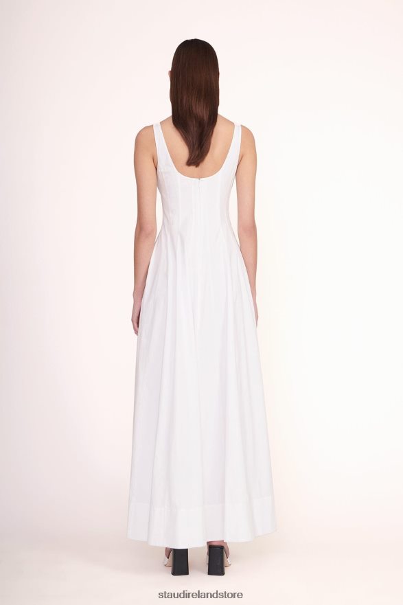 Women Clothing White STAUD WELLS MAXI DRESS H8RLPJ249