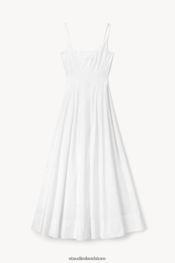 Women Clothing White STAUD WELLS MAXI DRESS H8RLPJ249
