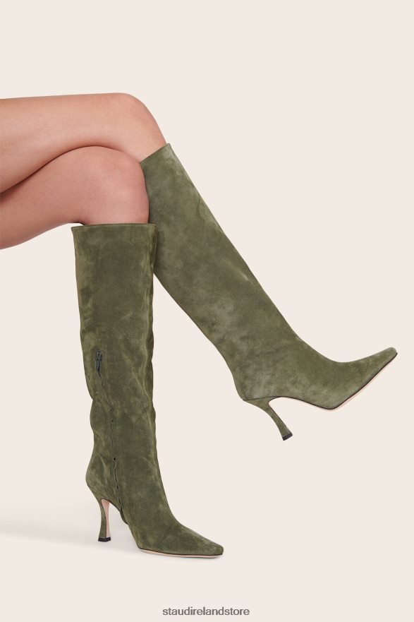 Women Shoes Avocado STAUD CAMI BOOT SUEDE H8RLPJ990