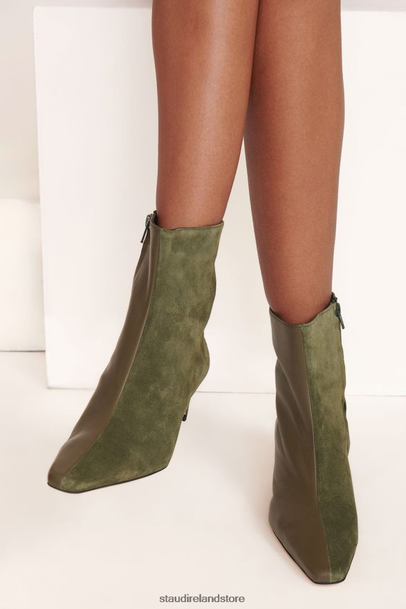 Women Shoes Avocado STAUD WALLY SPLIT ANKLE BOOT H8RLPJ998