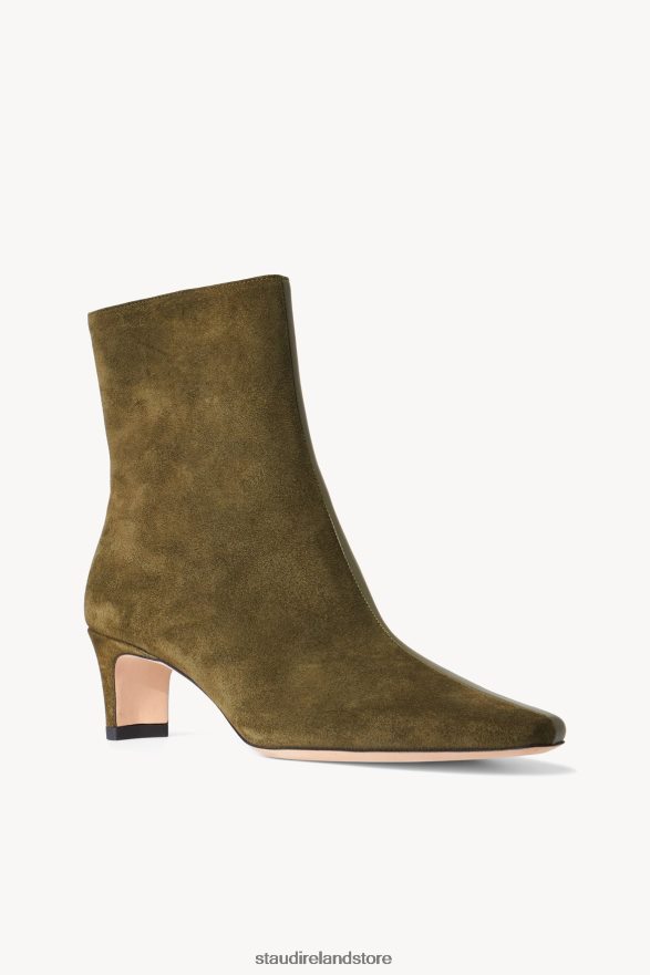 Women Shoes Avocado STAUD WALLY SPLIT ANKLE BOOT H8RLPJ998