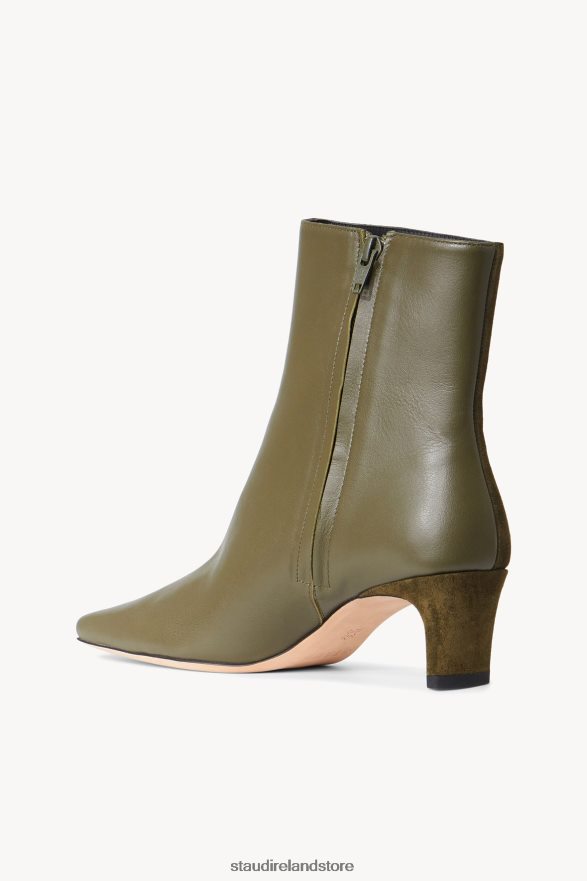 Women Shoes Avocado STAUD WALLY SPLIT ANKLE BOOT H8RLPJ998