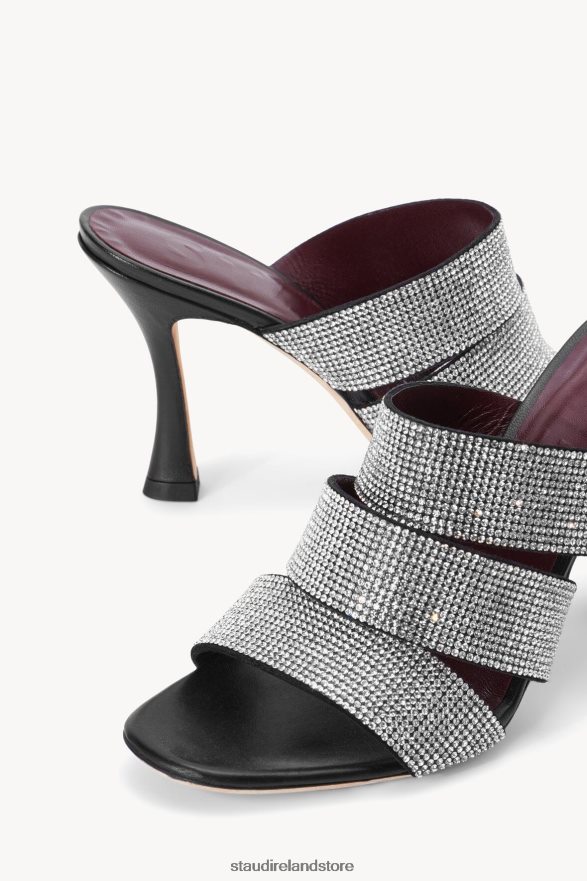 Women Shoes Black Rhinestone STAUD SONNY RHINESTONE SANDAL H8RLPJ903