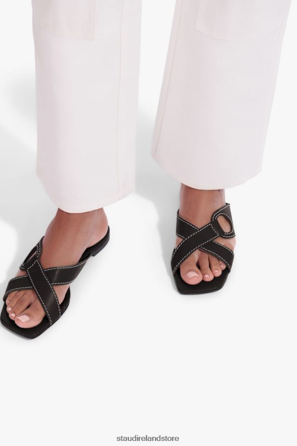 Women Shoes Black STAUD CAMILLE SANDAL H8RLPJ931