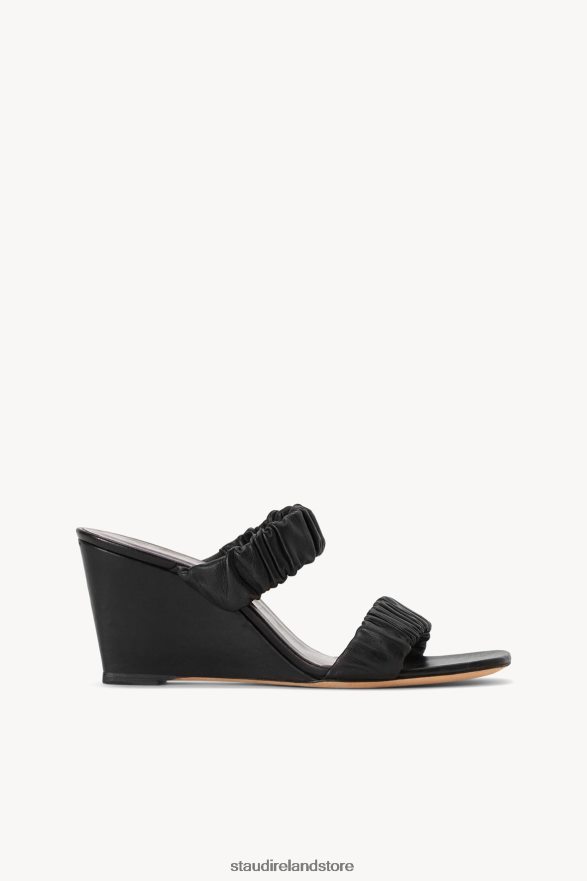 Women Shoes Black STAUD FRANKIE WEDGE H8RLPJ936