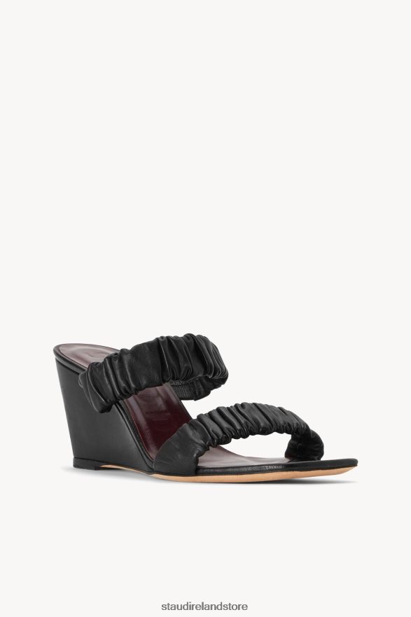 Women Shoes Black STAUD FRANKIE WEDGE H8RLPJ936