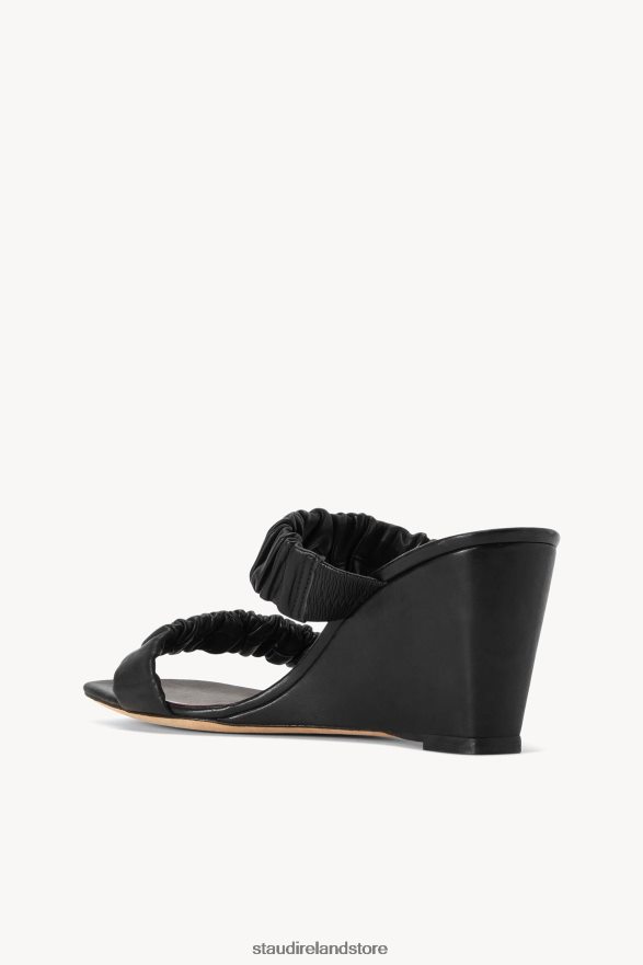Women Shoes Black STAUD FRANKIE WEDGE H8RLPJ936