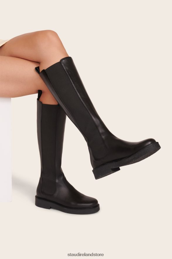 Women Shoes Black STAUD PALAMINO TALL BOOT H8RLPJ999