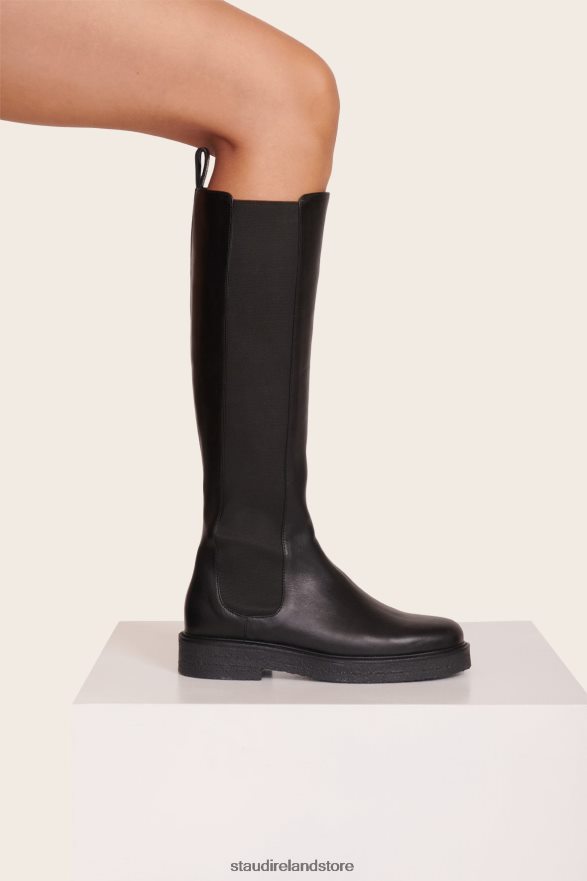 Women Shoes Black STAUD PALAMINO TALL BOOT H8RLPJ999