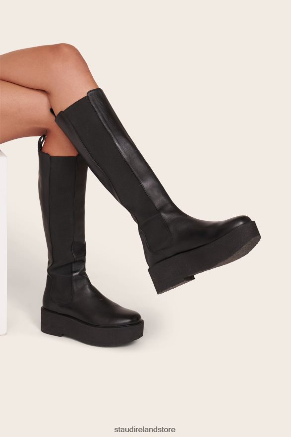 Women Shoes Black STAUD PALAMINO TALL PLATFORM BOOT H8RLPJ993