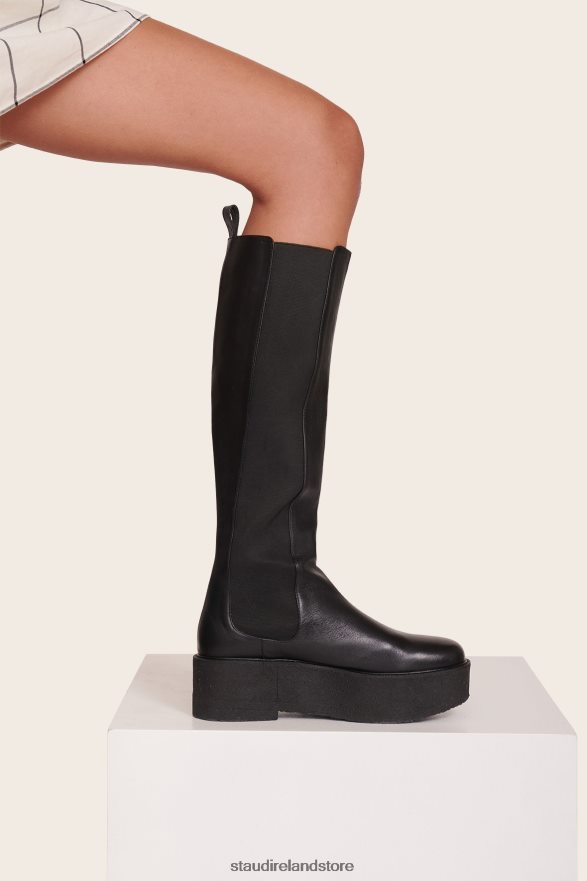 Women Shoes Black STAUD PALAMINO TALL PLATFORM BOOT H8RLPJ993