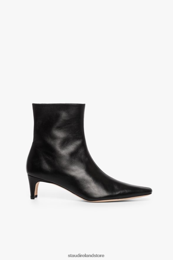 Women Shoes Black STAUD WALLY ANKLE BOOT H8RLPJ978