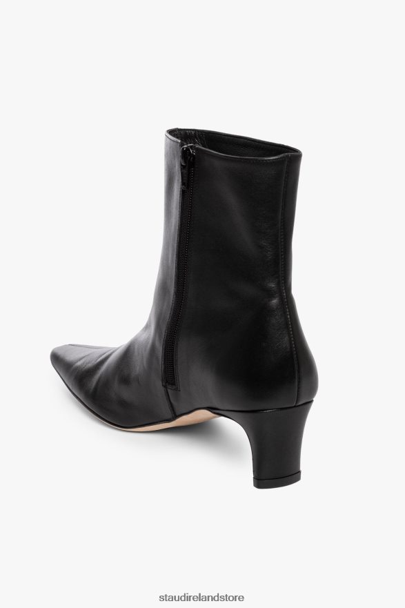 Women Shoes Black STAUD WALLY ANKLE BOOT H8RLPJ978