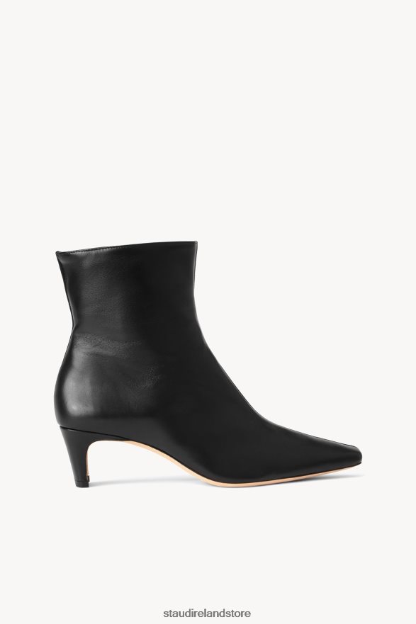 Women Shoes Black STAUD WALLY SPLIT ANKLE BOOT H8RLPJ995