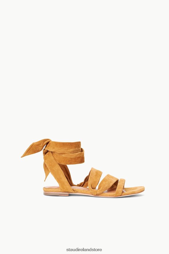 Women Shoes Cashew STAUD RELLIE SANDAL SUEDE H8RLPJ916