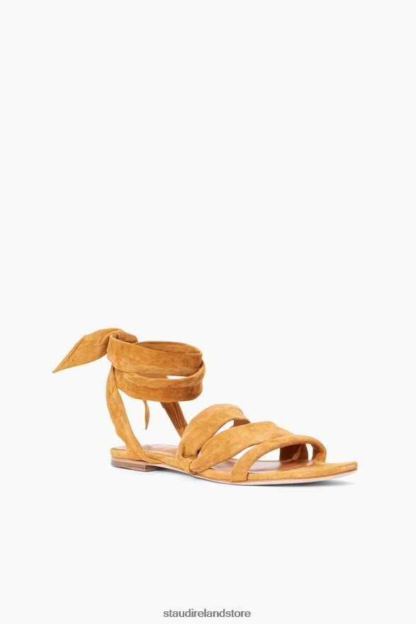 Women Shoes Cashew STAUD RELLIE SANDAL SUEDE H8RLPJ916