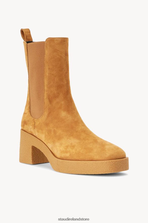 Women Shoes Cashew Suede STAUD CYBIL BOOT H8RLPJ992