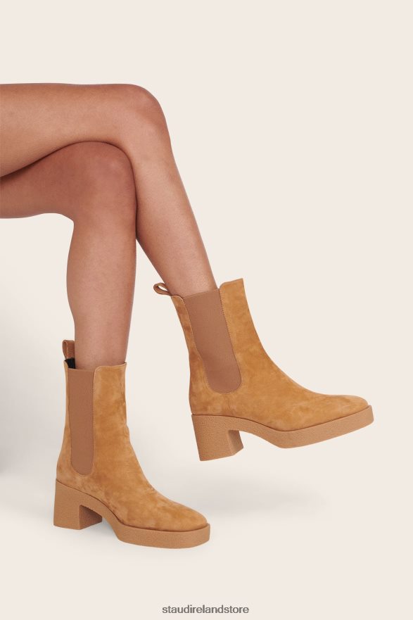 Women Shoes Cashew Suede STAUD CYBIL BOOT H8RLPJ992
