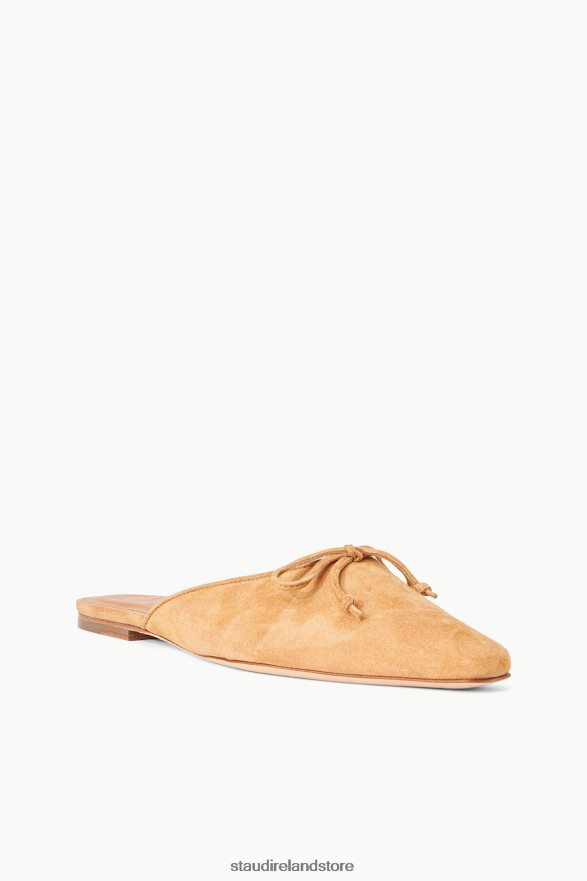Women Shoes Cashew Suede STAUD GINA MULE H8RLPJ954