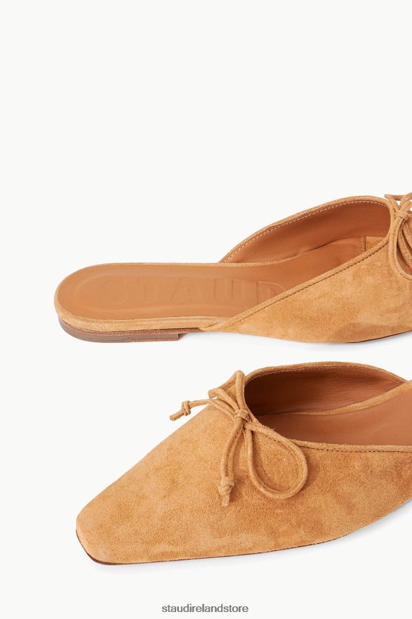 Women Shoes Cashew Suede STAUD GINA MULE H8RLPJ954