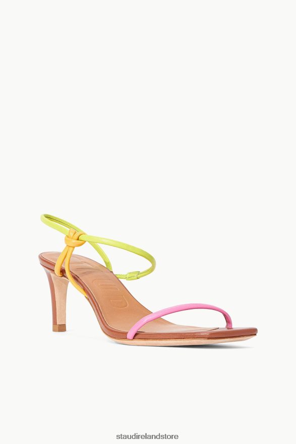 Women Shoes Citron Multi STAUD LAUREL HEEL H8RLPJ875