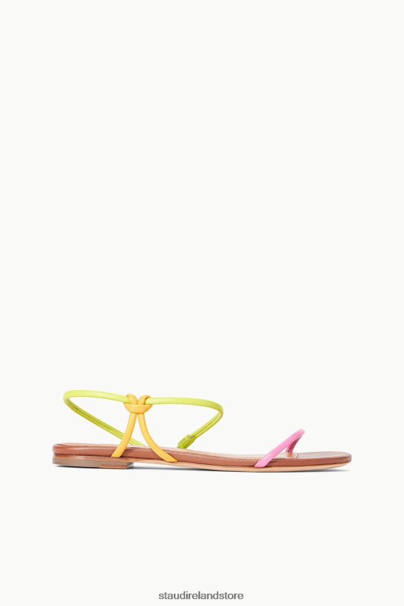 Women Shoes Citron Multi STAUD LAUREL SANDAL H8RLPJ913