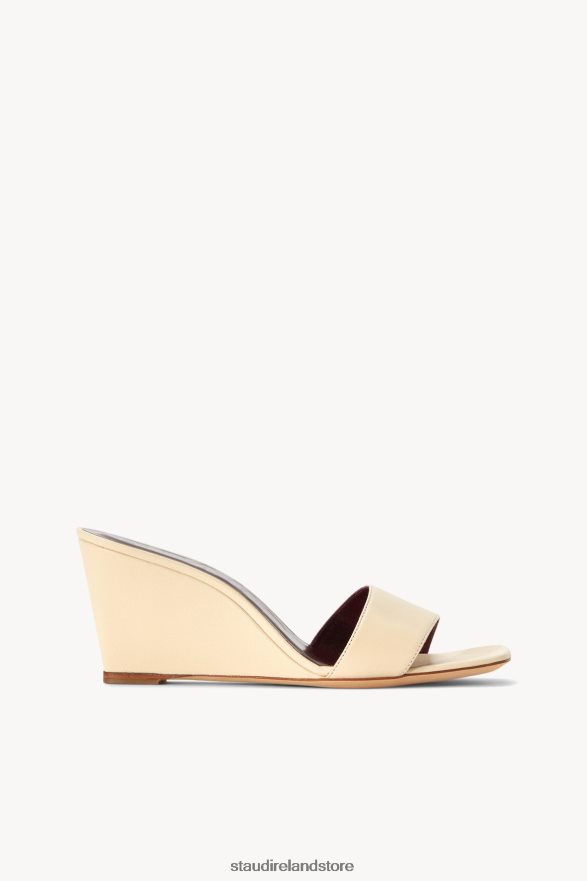 Women Shoes Cream STAUD BILLIE WEDGE H8RLPJ896