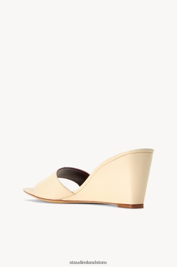 Women Shoes Cream STAUD BILLIE WEDGE H8RLPJ896