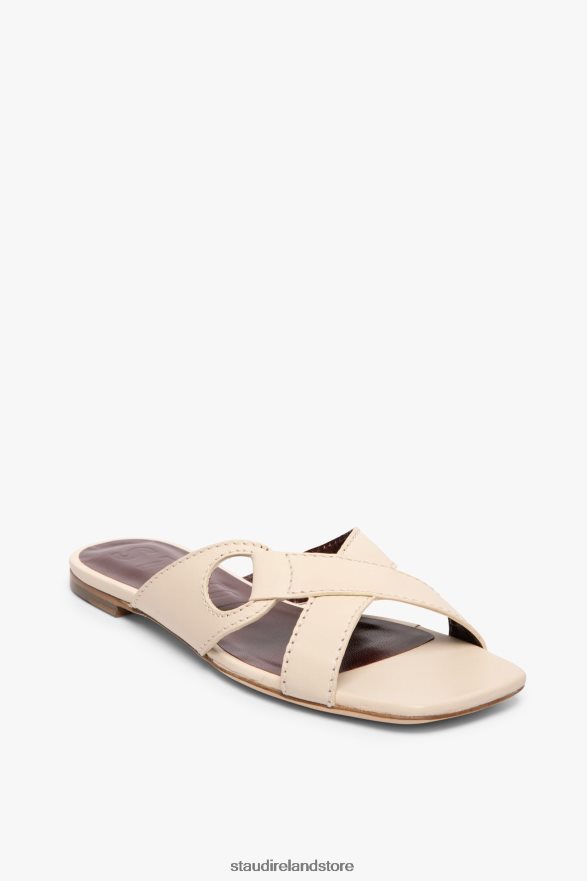 Women Shoes Cream STAUD CAMILLE SANDAL H8RLPJ932